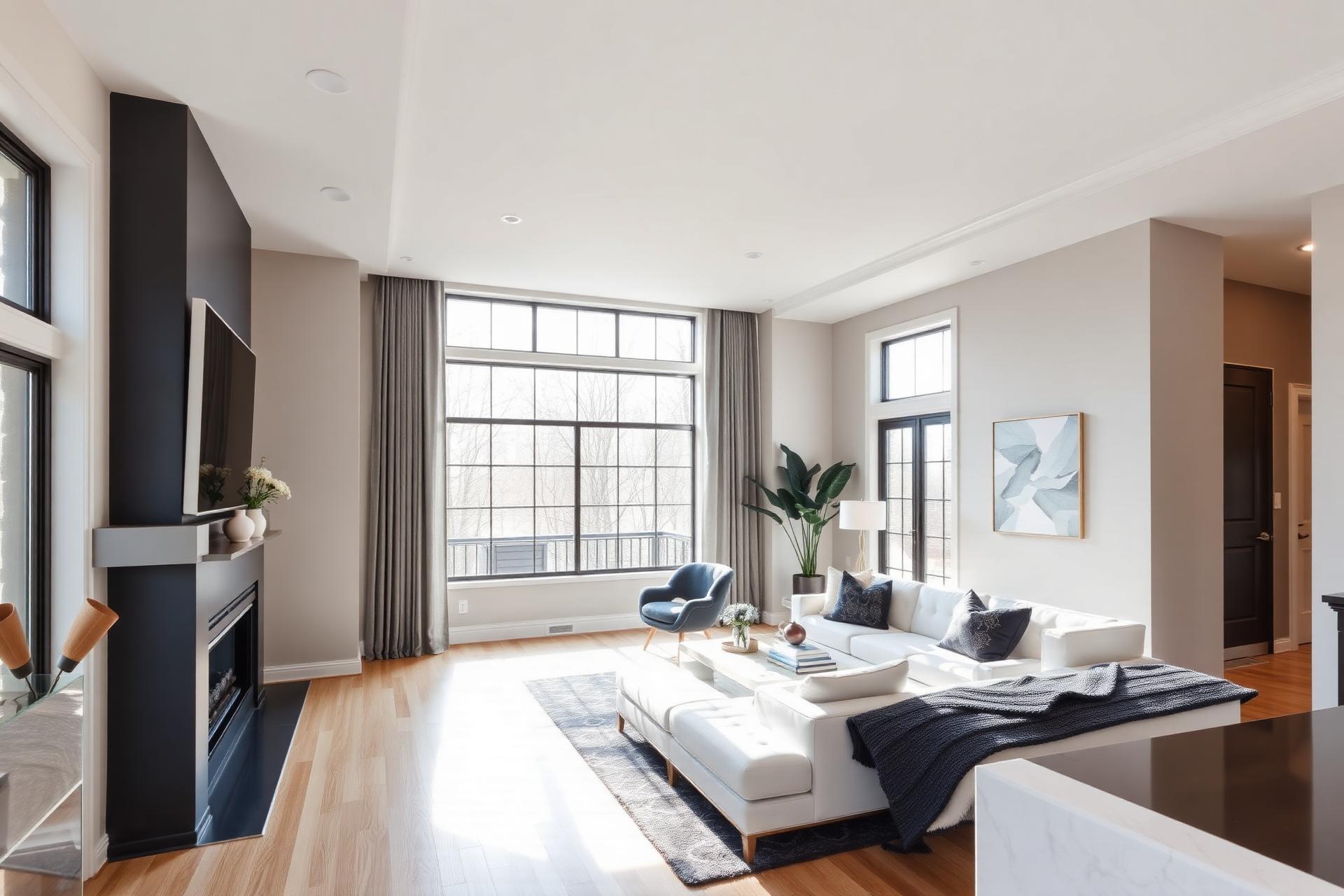 Luxury home interior remodeled by Martin Design